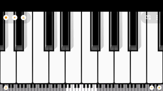 Mini Piano Lite 5.1.24. Скриншот 1