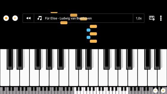 Mini Piano Lite 5.2.14. Скриншот 3