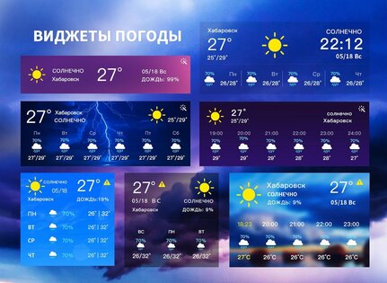 Прогноз погоды 3.40.1. Скриншот 9