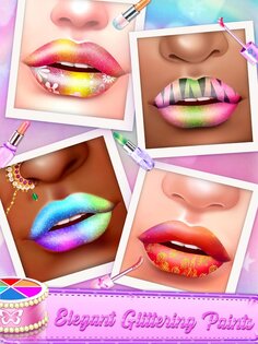 Lip Art - Perfect Lipstick Makeup Game 4.5. Скриншот 1