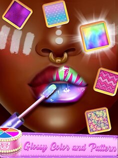 Lip Art - Perfect Lipstick Makeup Game 4.5. Скриншот 3