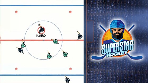 Superstar Hockey 1.6.18. Скриншот 8