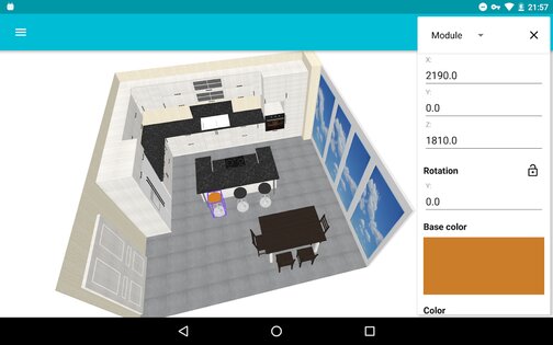 Моя Кухня – 3D планировщик 1.26.2. Скриншот 3