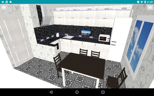 Моя Кухня – 3D планировщик 1.26.2. Скриншот 7