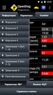 OpenDiag 2.17.12. Скриншот 4