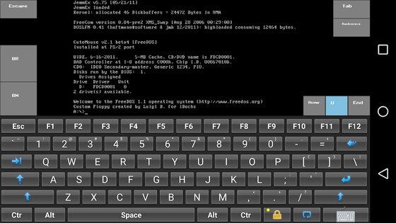 lBochs PC Emulator 3.1.1. Скриншот 2