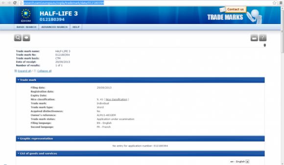 Valve зарегистрировала торговую марку Half Life 3