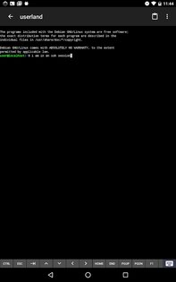 UserLAnd – Linux на Android 24.04.03. Скриншот 3