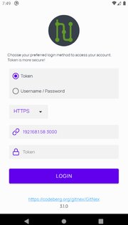 GitNex for Gitea 3.1.5. Скриншот 1