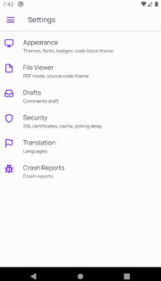 GitNex for Gitea 3.1.5. Скриншот 3