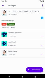 GitNex for Gitea 3.1.5. Скриншот 7