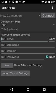 aRDP – надежный RDP клиент 5.2.9. Скриншот 2