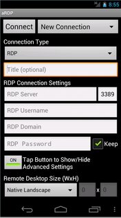 aRDP – надежный RDP клиент 5.2.9. Скриншот 6