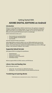Adobe Digital Editions 1.1. Скриншот 2