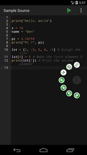 Python Programming Interpreter 3.7. Скриншот 3
