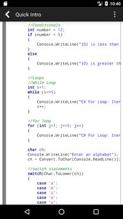 C# Programming Compiler 2.7. Скриншот 4