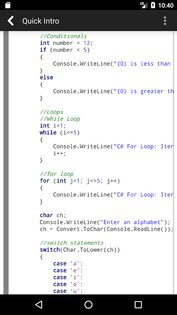 C# Programming Compiler 2.8. Скриншот 4