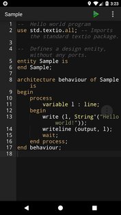 VHDL Compiler 2.8. Скриншот 1