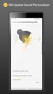 360 Spatial Sound Personalizer 2.3.1. Скриншот 1