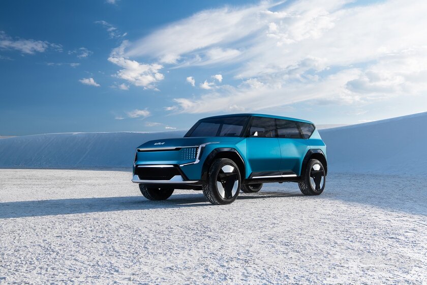 Kia представила концепт EV9: штурвал, 27-дюймовый дисплей и релиз в 2022 году