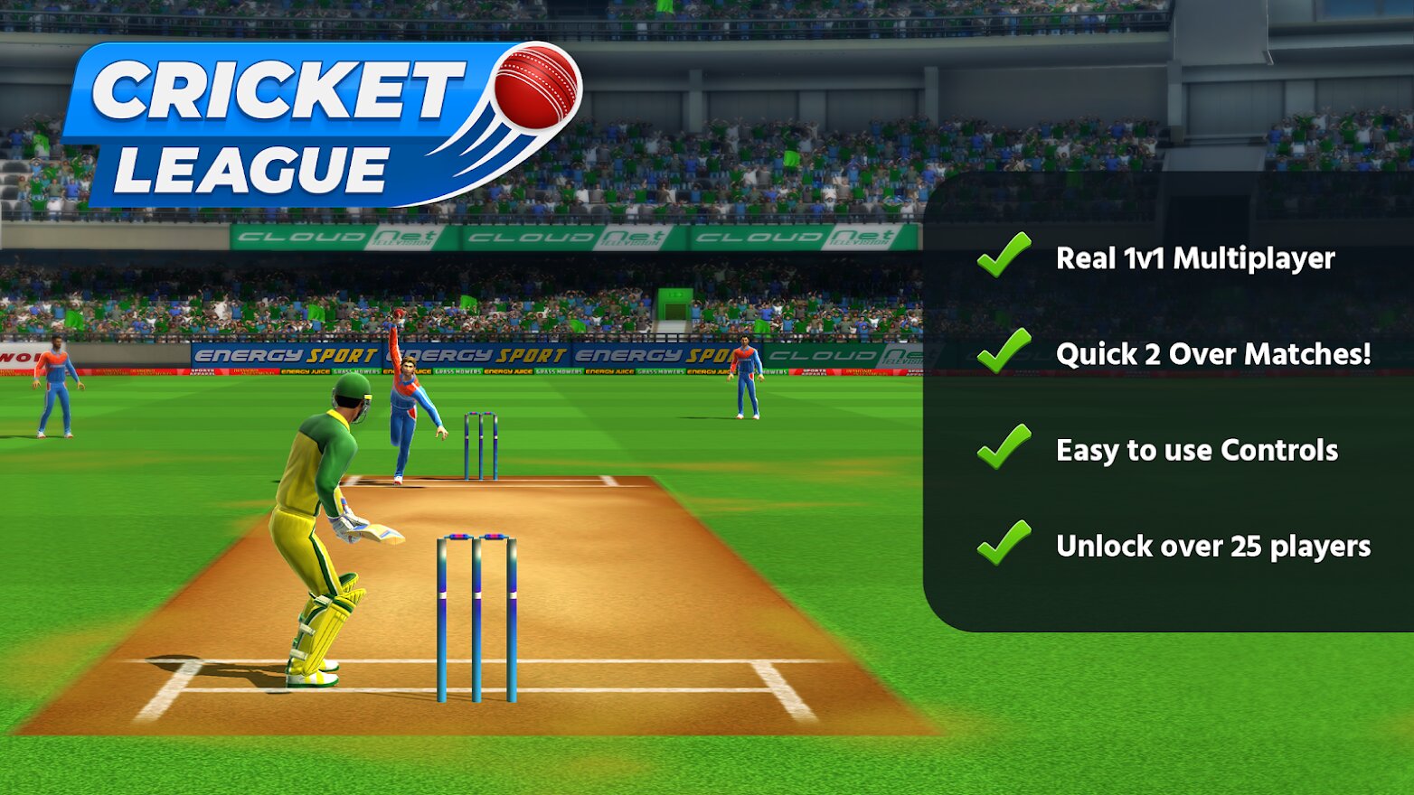 Cricket league miniclip