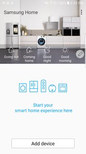 Samsung Smart Home 3.1072.19.220. Скриншот 1