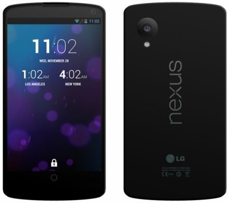 LG Nexus 5 могут назвать Nexus 4 2013