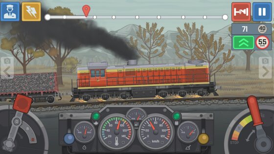 Train Simulator 0.5.7. Скриншот 3
