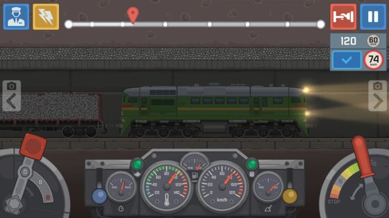 Train Simulator 0.6.0. Скриншот 6