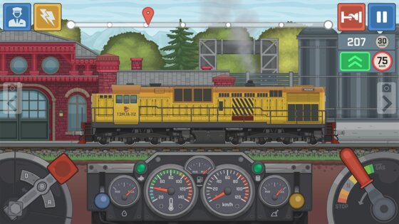 Train Simulator 0.5.7. Скриншот 7