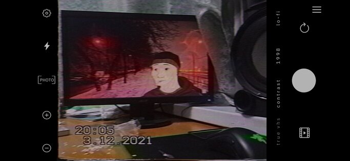 True VHS 🌌 - Dazz cam и Глитч фильтры 2.01. Скриншот 3