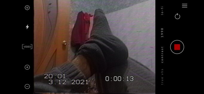 True VHS 🌌 - Dazz cam и Глитч фильтры 2.01. Скриншот 2