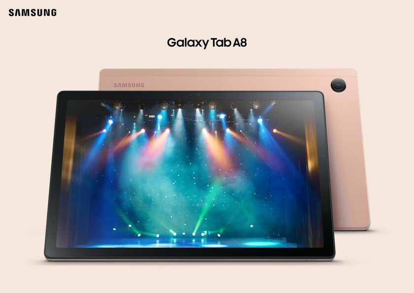 Samsung представила Galaxy Tab A8 — планшет начального уровня для учёбы и развлечений
