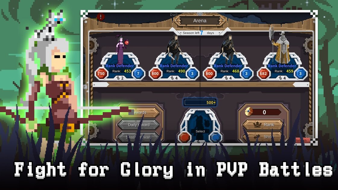 Комбо pixelverse. Pocket Dungeon