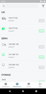 Proxmox Virtual Environment 1.8.0. Скриншот 2