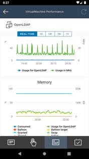 vSphere Mobile Client 2.3.0. Скриншот 7