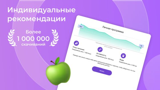 Худеем Bместе. Дневник калорий 5.2.22. Скриншот 10