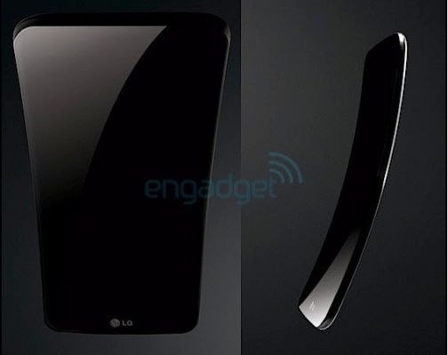 В сеть просочились изображения гибкого смартфона от LG - G Flex