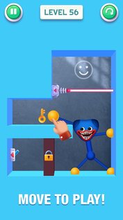 Blue Monster: Stretch Game 1.2.3. Скриншот 1