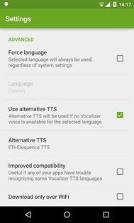 Голос Vocalizer (русский) 3.8.2. Скриншот 5