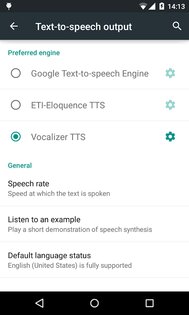 Голос Vocalizer (русский) 3.8.2. Скриншот 6
