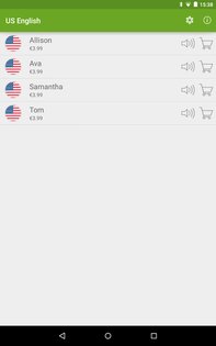 Голос Vocalizer (русский) 3.8.2. Скриншот 10
