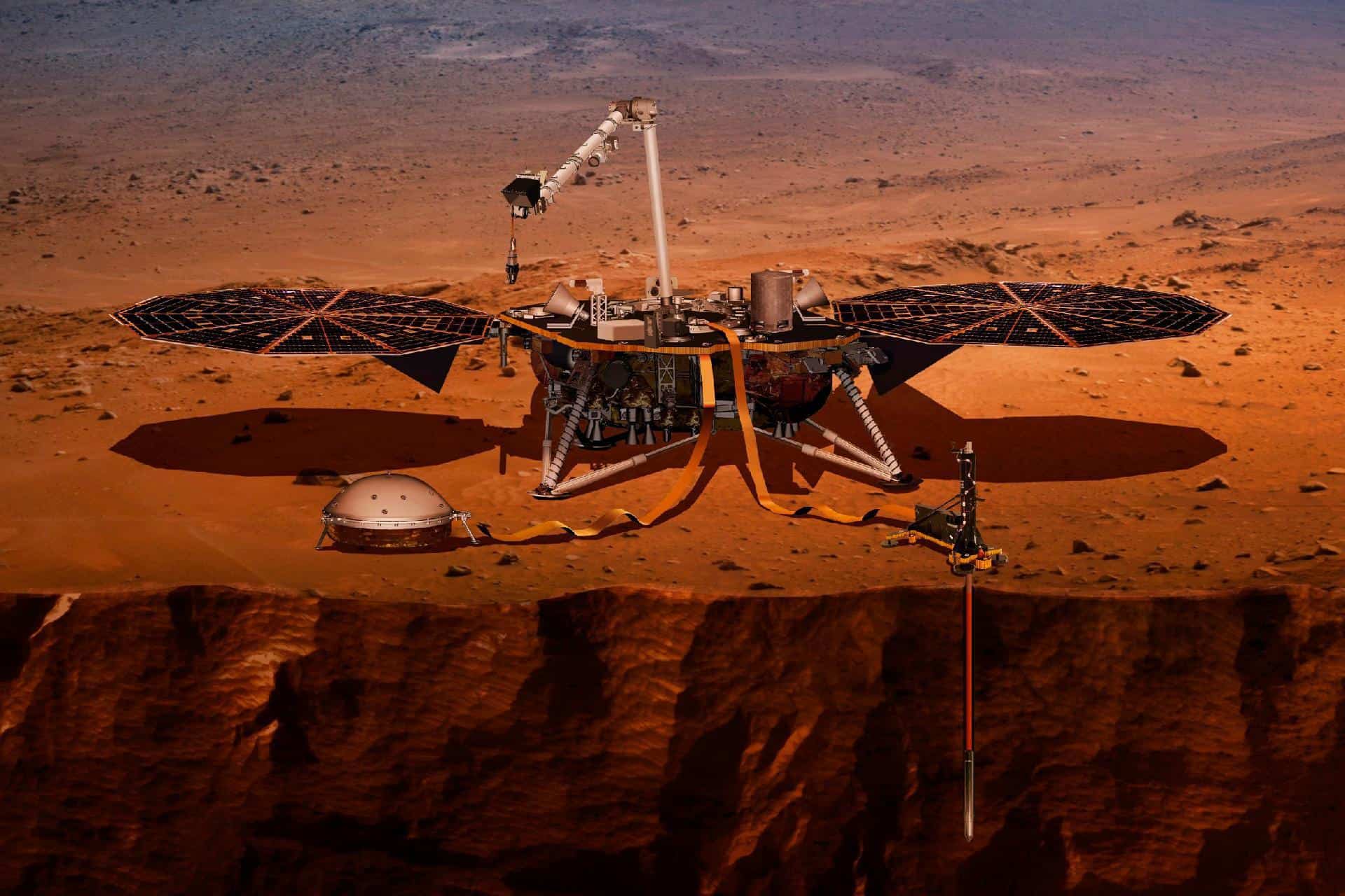 Пылевая буря на Марсе угрожала зонду InSight. Учёным пришлось принять важное решение