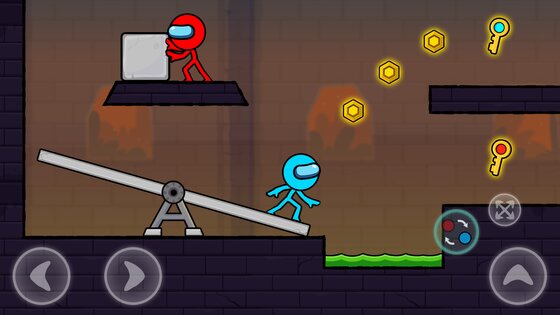 Red and Blue Stick: Animation 2.2.2. Скриншот 3