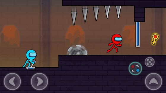 Red and Blue Stick: Animation 2.2.2. Скриншот 7