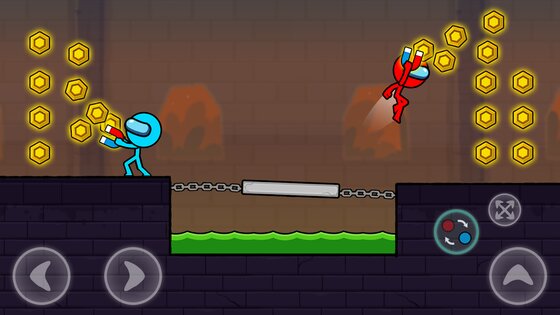 Red and Blue Stick: Animation 2.2.2. Скриншот 9