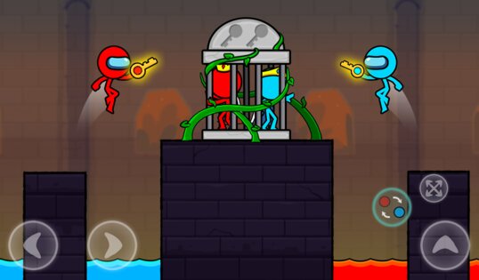 Red and Blue Stick: Animation 2.2.2. Скриншот 16