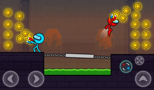Red and Blue Stick: Animation 2.2.2. Скриншот 17