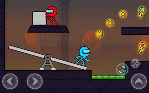 Red and Blue Stick: Animation 2.2.2. Скриншот 19