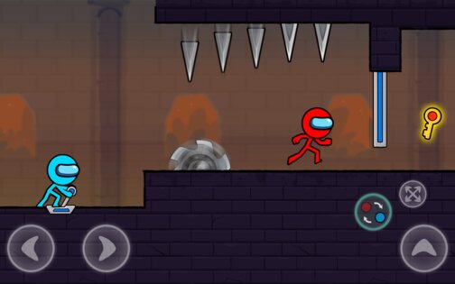 Red and Blue Stick: Animation 2.2.2. Скриншот 23